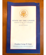 STATE OF THE UNION OFFICIAL PROGRAM - President George W. Bush January 2... - €36,80 EUR