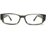 Oliver Peoples Eyeglasses Frames Dorfman SG Striped Gray Horn 52-16-140 - $111.88
