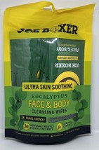Joe Boxer Eucalyptus Face &amp; Body Cleansing Wipes 30 Pack - $236.65 MXN