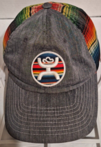 Hooey Classic Logo Rainbow Cap Hat Snapback Mesh-Beach-Cowboy-Sports-Boho - £11.74 GBP