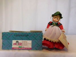 Vtg Madame Alexander 8&quot; International Doll Germany 535 w tags and stand - £17.06 GBP