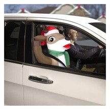 Car Buddy Gemmy Airblown Inflatable Reindeer 3 Ft LED Light Christmas NEW - £17.96 GBP