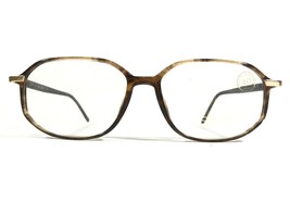 Silhouette M2227 /20 6051 Eyeglasses Frames Brown Square Full Rim 55-16-140 - £51.71 GBP