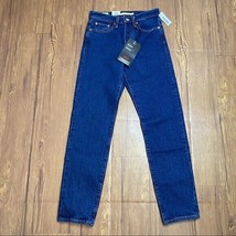 NWT Levis Wedgie High Rise Button Fly Tapered Leg Jean Women Size 24 - $46.74