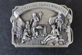 1984 Christmas Commemorative belt buckle- NEW - £27.48 GBP