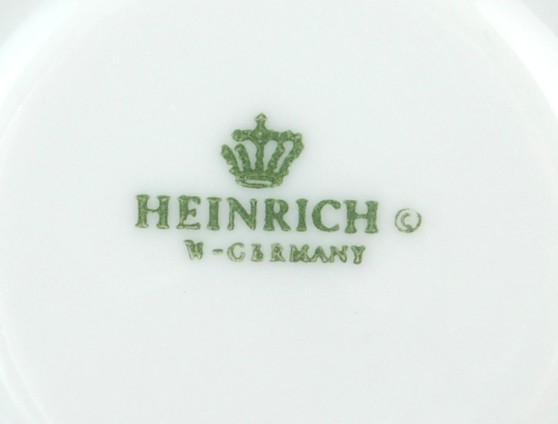 Heinrich Octagonal Demitasse Cup & Saucer W. Germany Item image 3