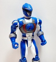 Bandai Blue Ranger Overdrive Mighty Morphin Saban Action Figure 5.5&quot; 2006 - £14.94 GBP
