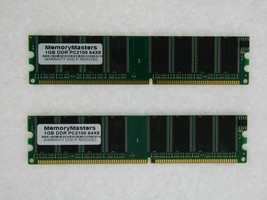 2GB (2X1GB) Memory for Asus P4P800 Gold Se Gold E Deluxe MX VM X Deluxe-
show... - £35.05 GBP