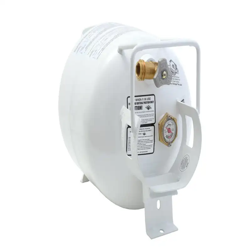 Horizontal Propane Tank Refillable Cylinder with OPD Valve and Gauge - £162.30 GBP