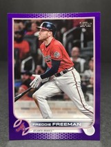 2022 Topps Series 1 #236 Freddie Freeman Meijer Purple Atlanta Braves - $1.97