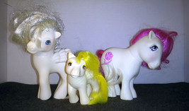 Vintage MLP My Little Pony G1 Birth Flower Princess Tiffany Lofty Lot of 3 - £18.66 GBP