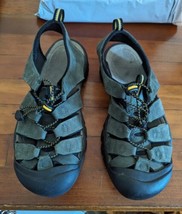 Keen Newport Mens Sport Sandals Waterproof Green  Sz 10 US - £15.44 GBP