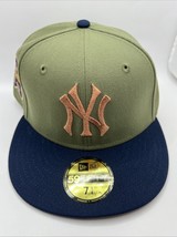 NEW YORK YANKEES NEW ERA 59FIFTY 1960 ALL-STAR GAME OLIVE/NAVY HAT CAP 7... - $39.00
