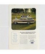 Vintage 1964 Ford Country Squire Station Wagon Magazine Print Ad Color 1... - $123.51 MXN
