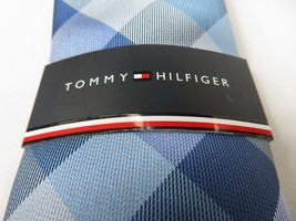 Men's Tommy Hilfiger Tie Classic Woven Silky Feel #Tommy-2 Blue image 2