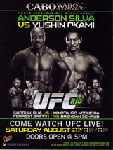 UFC RIO ANDERSON SILVA vs YUSHIN OKAMI Vegas Boxing Card - $2.95