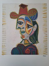 Pablo Picasso Signed - Woman with a Hat - Certificate SPADEM Paris - $129.00