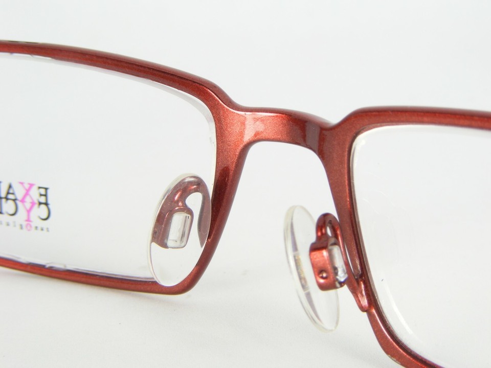 Exalt Cycle EXSONNY C2 RED EYEGLASSES GLASSES METAL FRAME 54-18-130mm Italy Item image 9