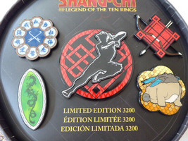 Disney Trading Pin Shang-Chi E la Leggenda Di Il Dieci Anelli Pin Set - £36.73 GBP