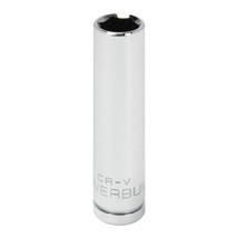 Powerbuilt 1/4 Inch Drive x 5/16 Inch 6 Point Deep Socket - 648293 - $19.08