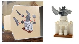 NEW Lego Harry Potter Gringotts Wizarding Bank and Escaped Dragon Mini Set - £6.77 GBP