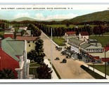 Main Street View Looking North Bethlehem New Hampshire NH WB Postcard H20 - £3.85 GBP