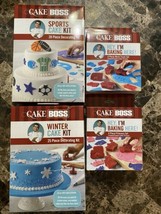 Cake Boss Decorating Tools Bundle Brand New Lot Of 4 Tool Kits - £18.68 GBP