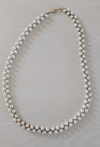 Vintage Jewelry Necklace Braided Faux Pearl - $370.63 MXN