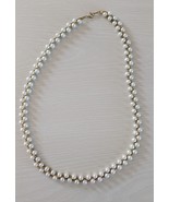 Vintage Jewelry Necklace Braided Faux Pearl - €17,35 EUR