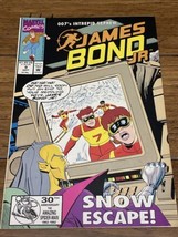 James Bond Jr Snow Escape September 1992 Marvel Comics Comic Book - £8.14 GBP