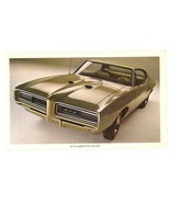 GTO hardtop coupe Pondiac photograph 1968 original promotional factoryvi... - $19.00