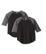 AquaGuard 2pk 6130 Youth Unisex Baseball Tee, Vintage Smoke/Granite Heat... - $278.31 MXN