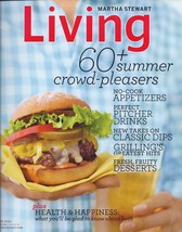 Martha Stewart Living June 2010 Magazine- 60 Summer Crowd Pleasers - £1.36 GBP