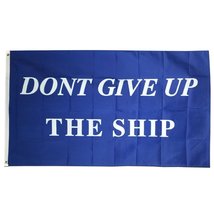 3X5 Commodore Perry Don&#39;T Give Up The Ship Flag 3&#39;X5&#39; Banner Brass Grommets - £9.93 GBP