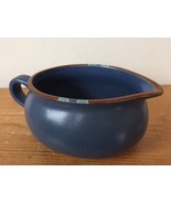 Vtg Dansk Mesa Sky Blue Portugal Stoneware Gravy Sauce Boat Bowl Southwe... - £38.10 GBP