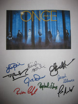 Once Upon a Time Signed TV Script X9 Goodwin Morrison Dallas Parrilla reprint - £12.09 GBP