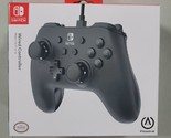 Nintendo Switch Wired Controller PowerA 1511370-01  Black Open Box Free ... - $14.84