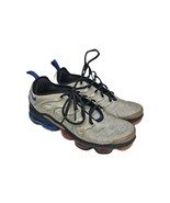Nike VaporMax Plus Sneakers Metallic Silver CU9241-001 Gray Blue Black M... - $774.38 MXN