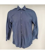 John Varvatos Men&#39;s Slim Fit Long Sleeve Button Down Shirt Size 15 32/33... - £21.71 GBP