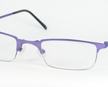 NOS SPICY EYES SE 11 194 Violett Brille Metall Rahmen 46-20-144mm - £60.75 GBP