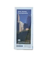 New Jersey Pennsylvania AAA Map 1995 Vintage - $9.89