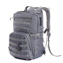 25 Litres Tactical Backpack with MOLLE Webbing and Carabiner - £31.33 GBP