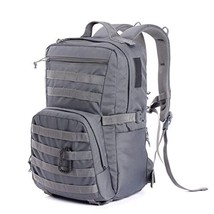 25 Litres Tactical Backpack with MOLLE Webbing and Carabiner - £30.88 GBP