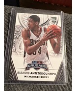 Giannis Antetokounmpo 2013-14 Panini Crusade Rookie Card #122 - $187.00