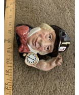 Royal Doulton Character Jug - Mad Hatter D 6602 Small Alice in Wonderland - $61.80 CAD