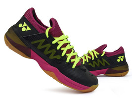 Yonex Power Cushion Comfort Z2 Women&#39;s Badminton Shoes Black Pink SHB-CFZ2LEX - £100.28 GBP