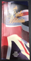 Vintage 1998 Pride of Britain Hotel Travel Booklet Brochure 4&quot; x 8.25&quot; - £9.41 GBP