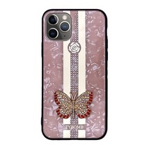 Fashion Design Butterfly Case Cover for Apple iPhone 11 Pro Max 6.5&quot; ROSE GOLD - £6.69 GBP