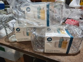 InterDesign 41600 Shower Caddy/Bathroom Basket w/Suction Cup, Plastic, C... - $552.23 MXN