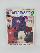 Leisure Arts Be-Loved Fashions Book 4 Waste Canvas Cross Stitch Pattern ... - £7.08 GBP